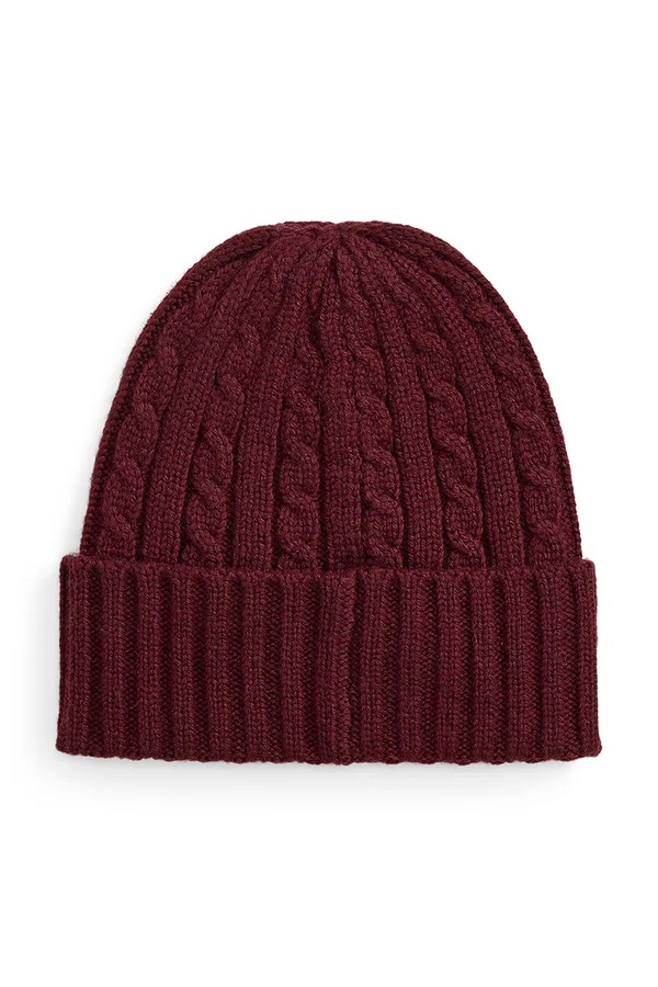Шапка beanie жіноча з вовною Lauren Ralph Lauren