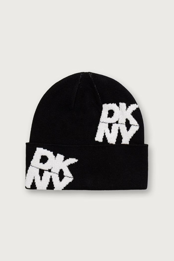 Шапка жіноча DKNY колір чорний
