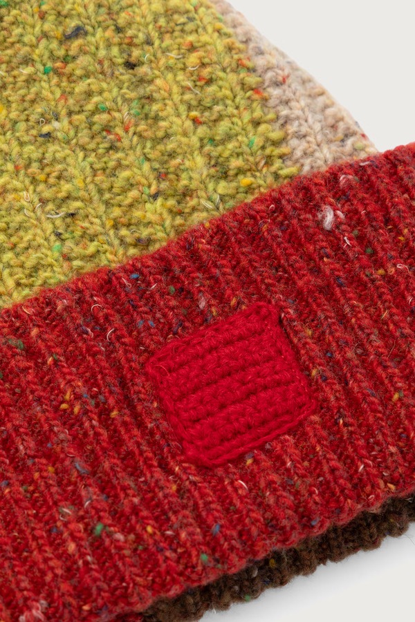 Шапка beanie жіноча вовняна Max&Co. MCACARIOCA колір зелений