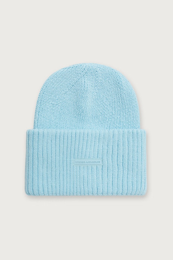 Шапка beanie жіноча Under Armour колір блакитний