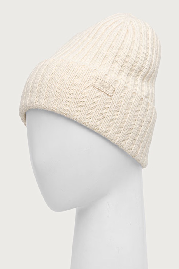 Шапка жіноча вовняна Weekend Max Mara WKARITMO колір білий фото 3