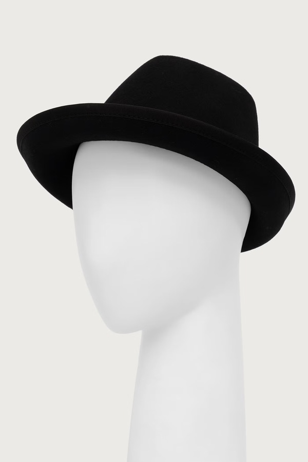Капелюх жіночий вовняний Weekend Max Mara WKAEDILE колір чорний фото 2