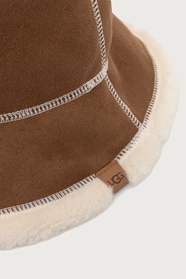 Капелюх жіночий UGG FRANKIE колір бежевий фото 2
