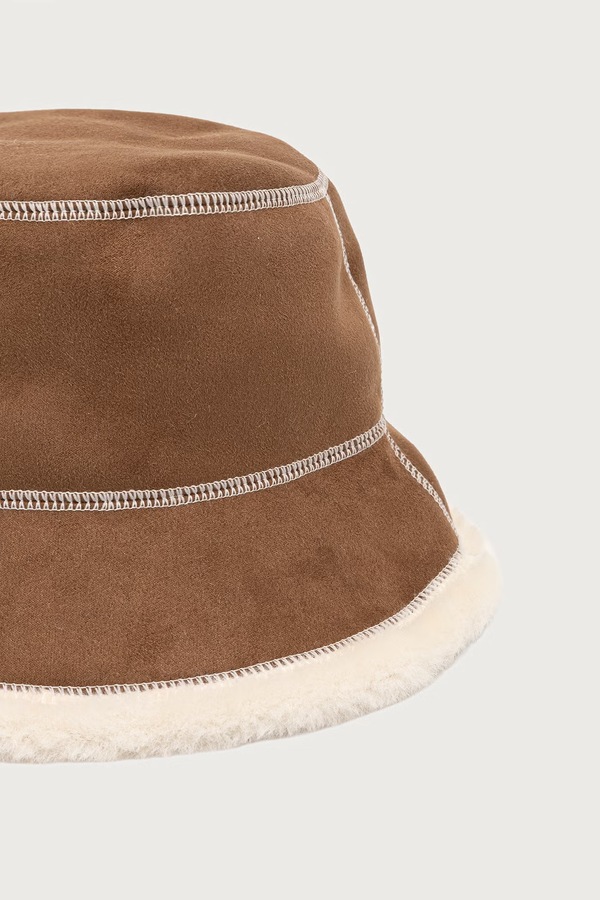 Капелюх жіночий UGG FRANKIE колір бежевий фото 3