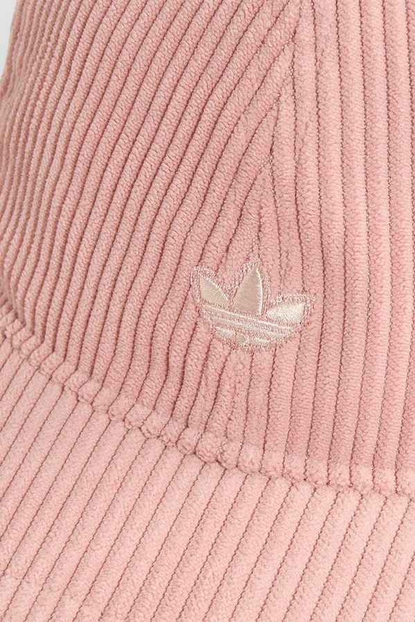 Кепка жіноча вельветова adidas Originals колір рожевий фото 2