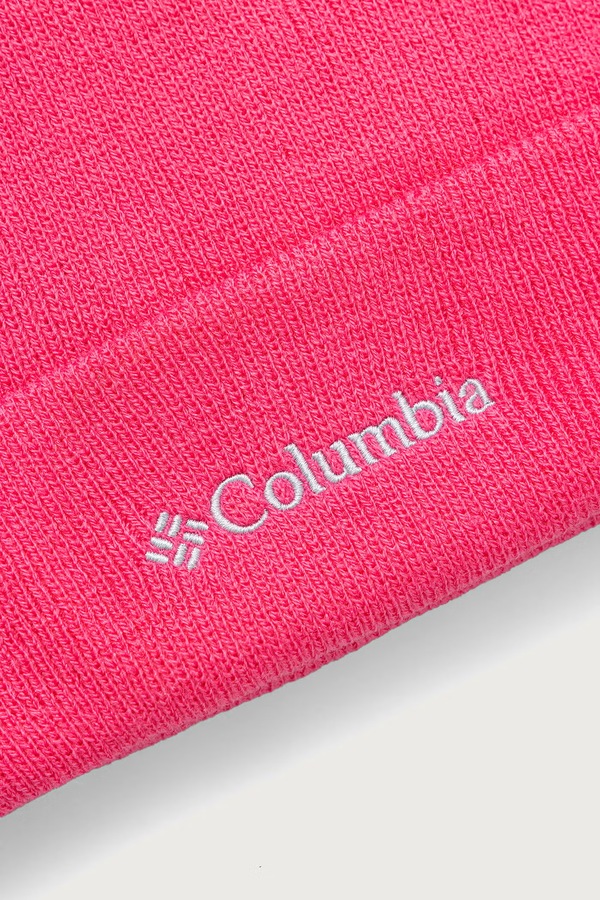 Шапка beanie дитяча Columbia колір рожевий фото 2