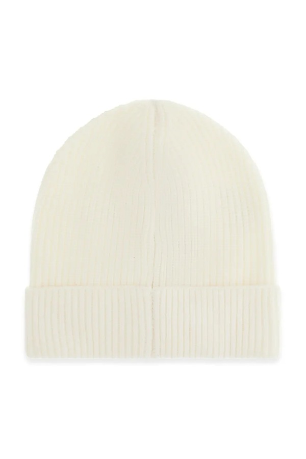 Шапка beanie дитяча Guess колір бежевий фото 2