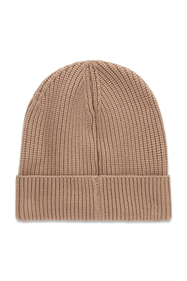 Шапка beanie дитяча Guess колір бежевий фото 2