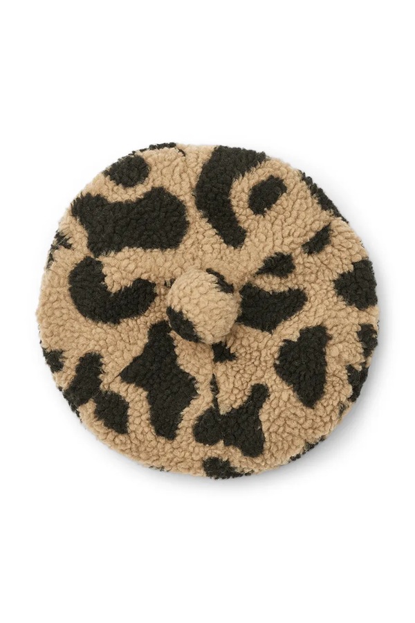 Берет дитячий Liewood Poplar Pile Beret Hat колір бежевий фото 2
