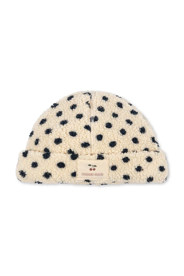 Шапка дитяча Konges Sløjd JODY TEDDY HAT GRS колір бежевий