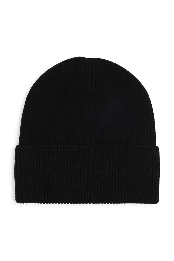 Шапка beanie дитяча бавовняна MARC JACOBS колір чорний