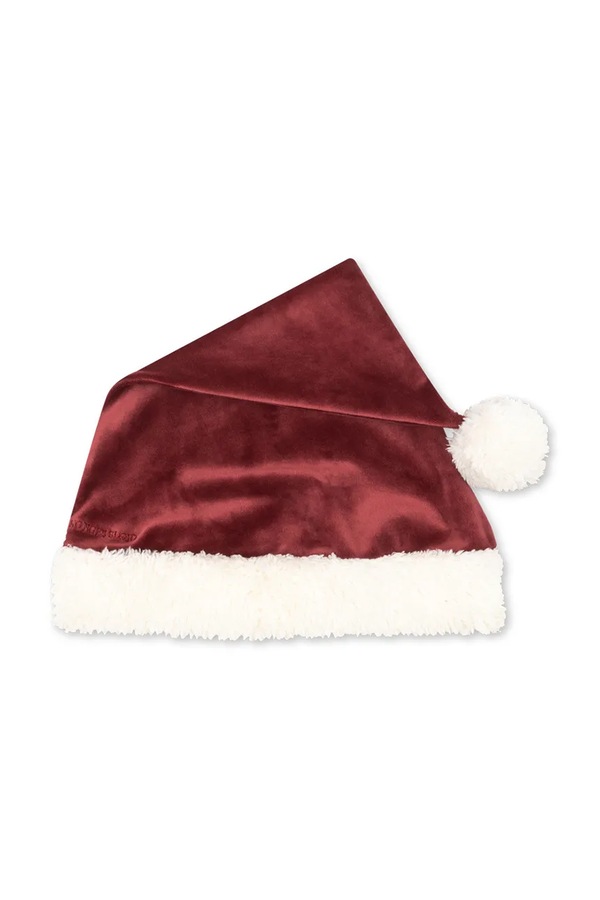 Шапка з помпоном дитяча велюрова Konges Sløjd CHRISTMAS HAT GRS