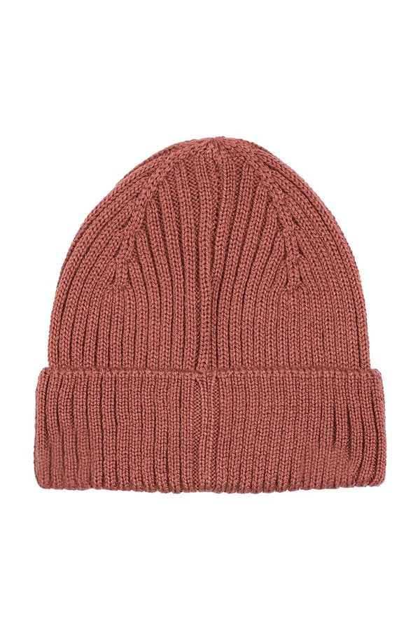 Шапка дитяча з вовною Viking Kids Play Wool Rib Beanie колір рожевий фото 2
