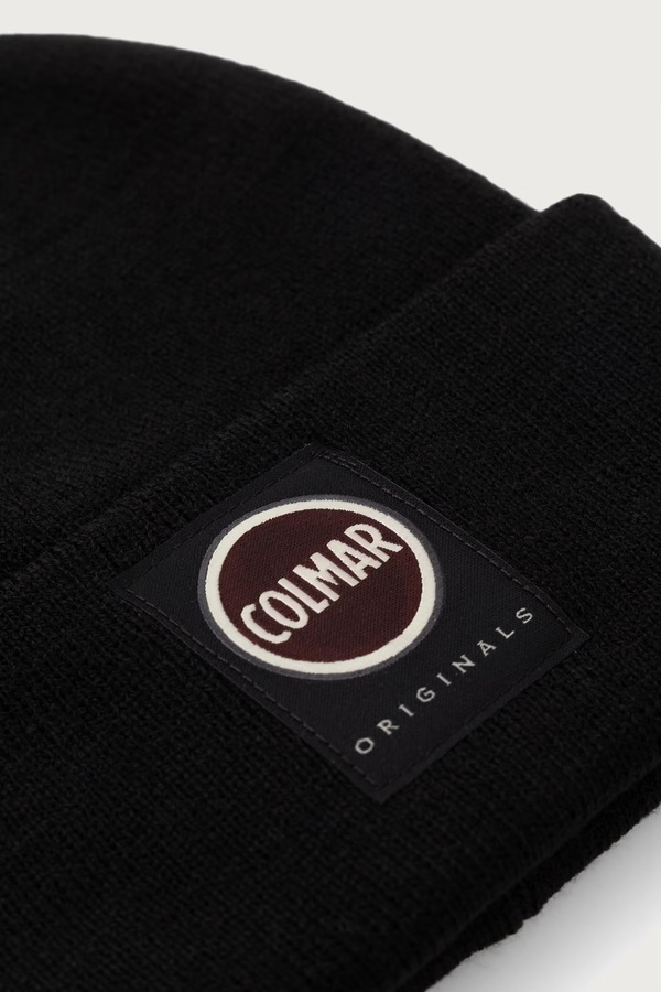 Шапка beanie дитяча Colmar колір чорний фото 2