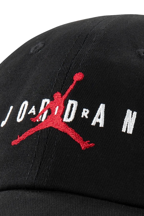 Кепка дитяча бавовняна Jordan колір чорний фото 4