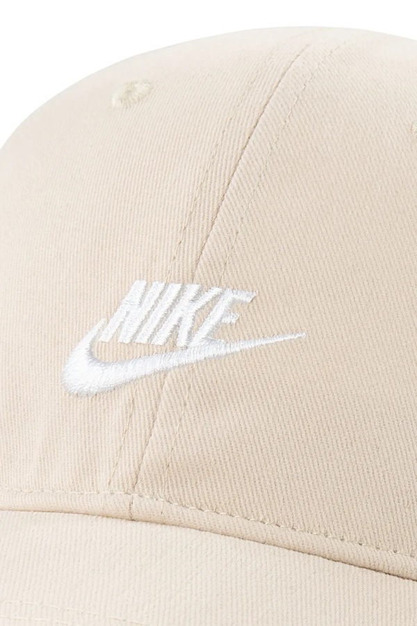 Кепка дитяча бавовняна Nike колір бежевий фото 4