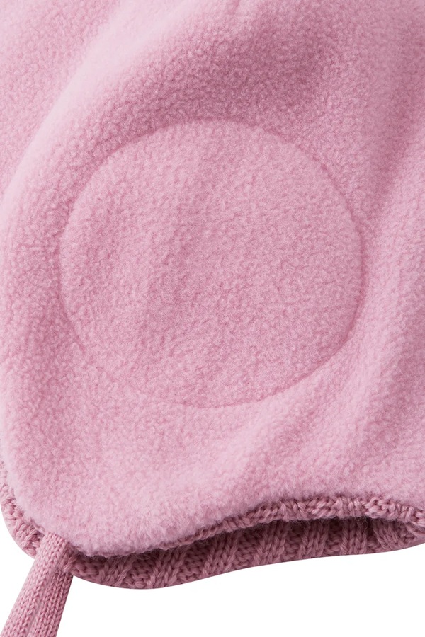 Шапка beanie дитяча із мериносової вовни Reima Myssytys колір рожевий фото 4
