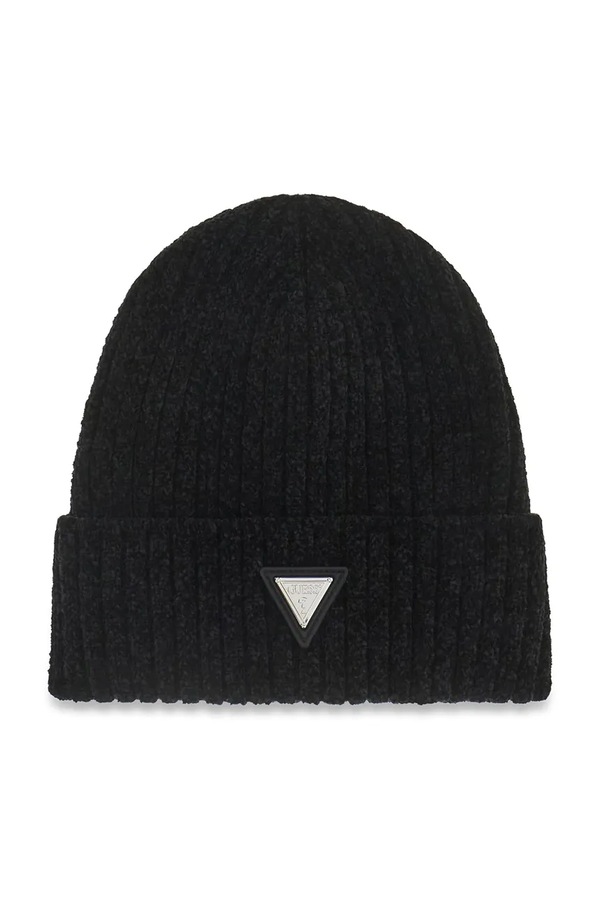 Шапка beanie дитяча Guess колір чорний
