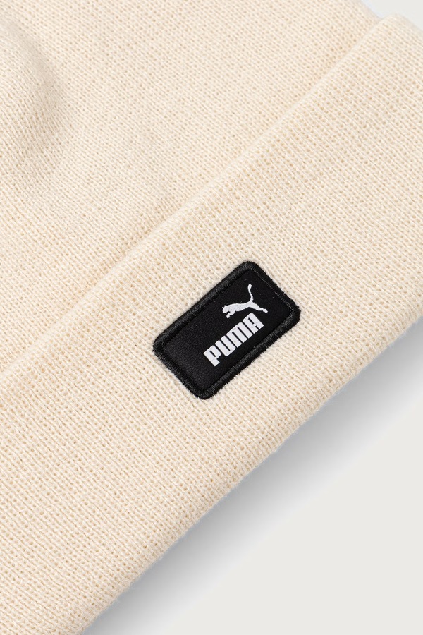 Шапка beanie дитяча Puma CLASSIC Low Crown Beanie Jr колір бежевий фото 2