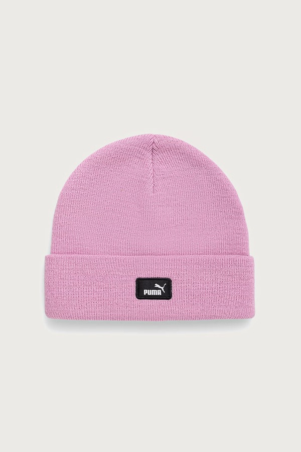 Шапка beanie детская Puma CLASSIC Low Crown Beanie Jr цвет розовый