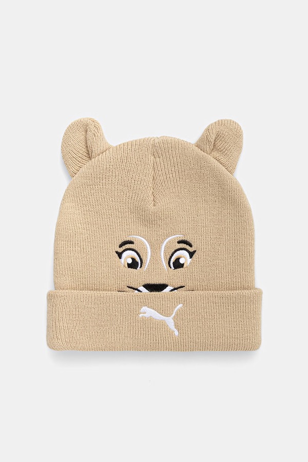 Шапка детская Puma ANIMAL Mid Crown Beanie Jr цвет бежевый фото 2