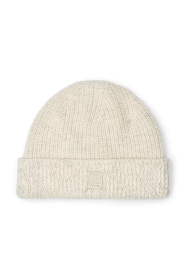 Шапка дитяча вовняна Liewood Emilio Beanie колір бежевий