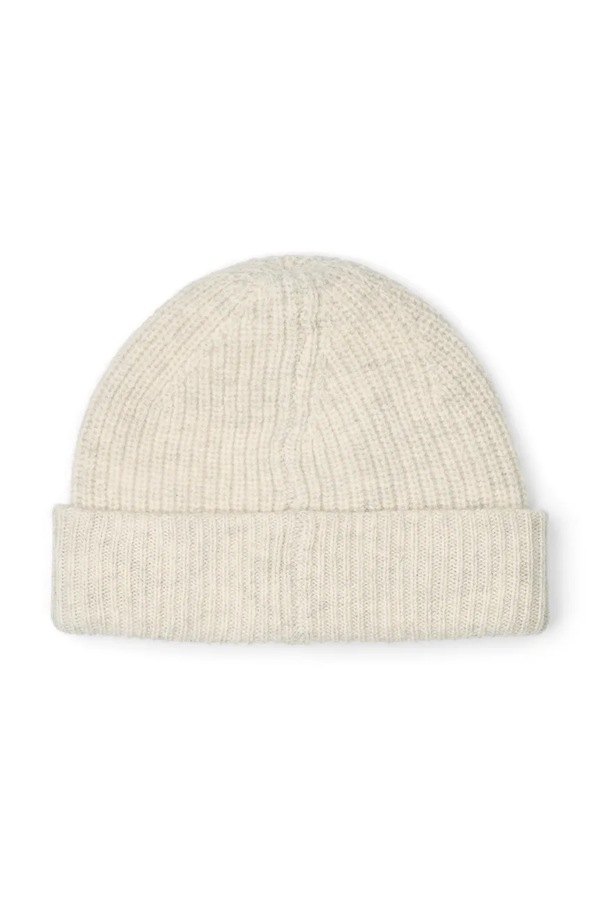 Шапка дитяча вовняна Liewood Emilio Beanie колір бежевий фото 2