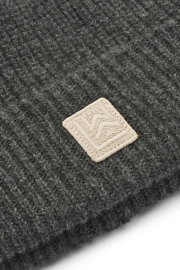 Шапка дитяча вовняна Liewood Emilio Beanie колір зелений фото 3