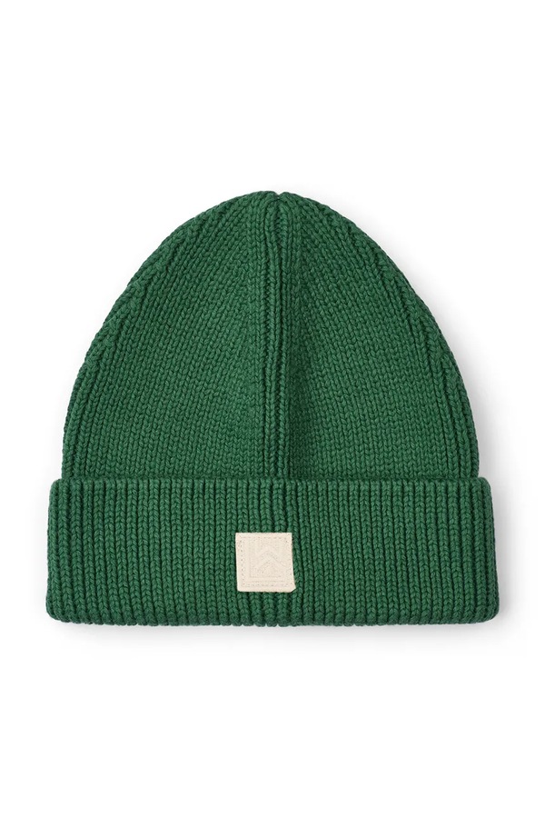 Шапка beanie дитяча бавовняна Liewood Ezra Beanie колір зелений