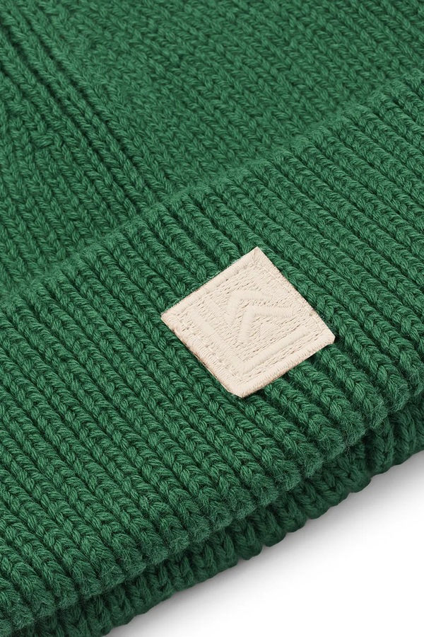 Шапка beanie дитяча бавовняна Liewood Ezra Beanie колір зелений фото 3
