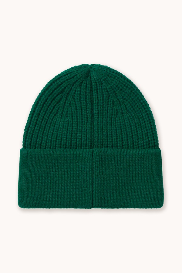 Шапка beanie дитяча вовняна Tinycottons TINY BEANIE колір зелений фото 2