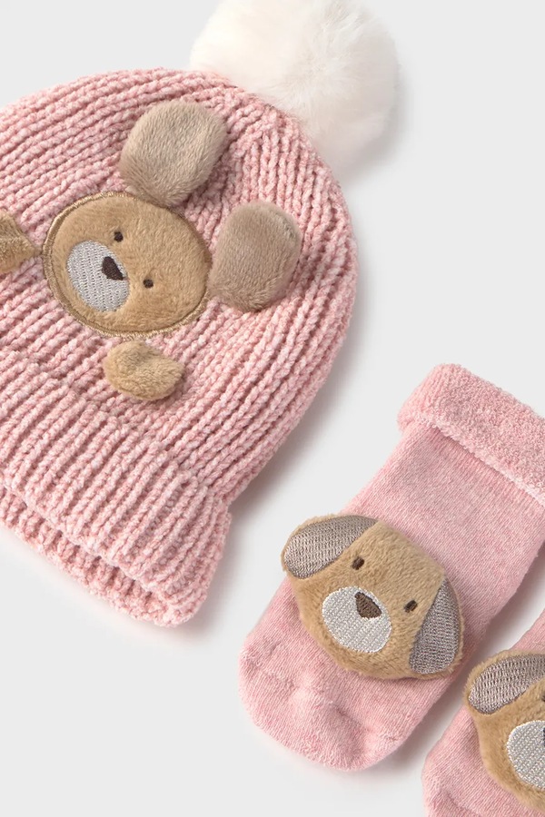 Комплект дитячий Mayoral Newborn колір рожевий