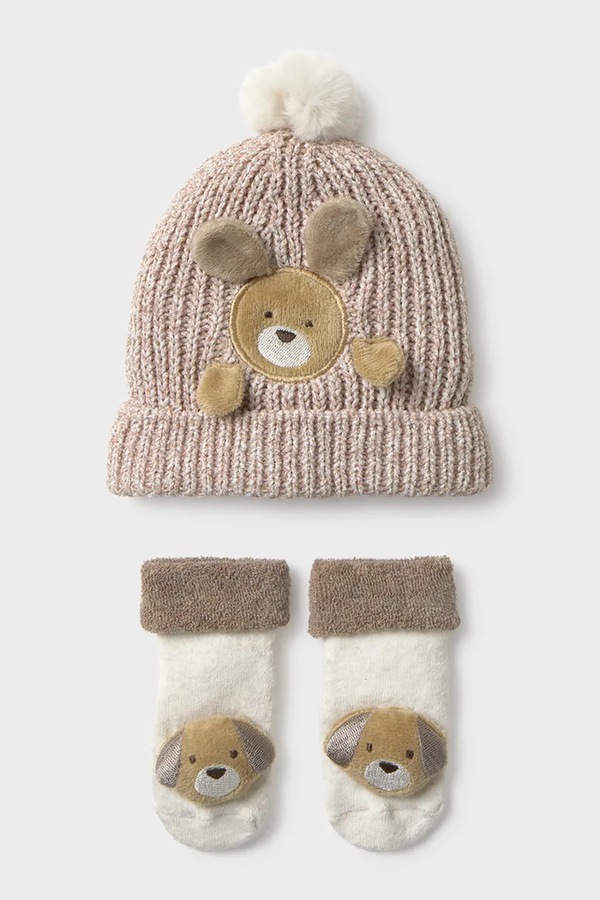 Комплект дитячий Mayoral Newborn колір бежевий