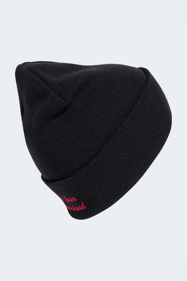 Шапка beanie дитяча adidas Performance колір чорний