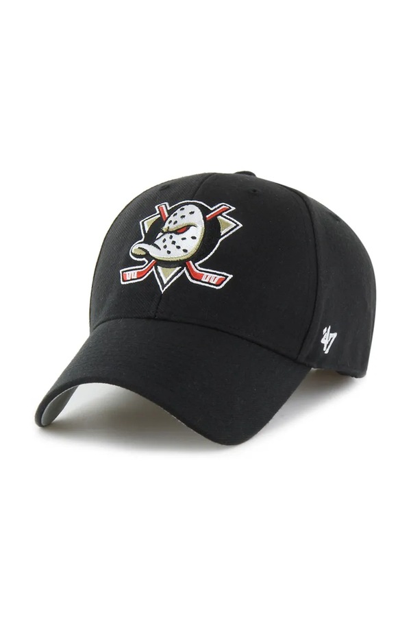 Кепка з додаванням вовни 47 brand Anaheim Ducks колір чорний фото 2