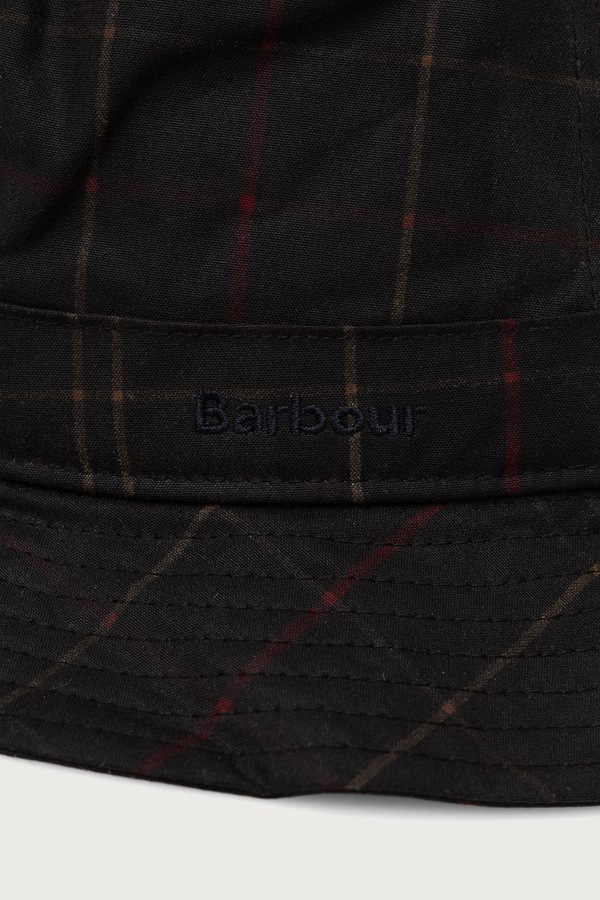 Панама женская хлопковая Barbour цвет зеленый