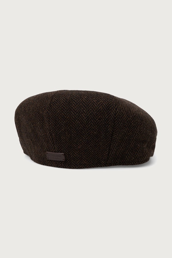 Кашкет чоловічий Barbour колір коричневий