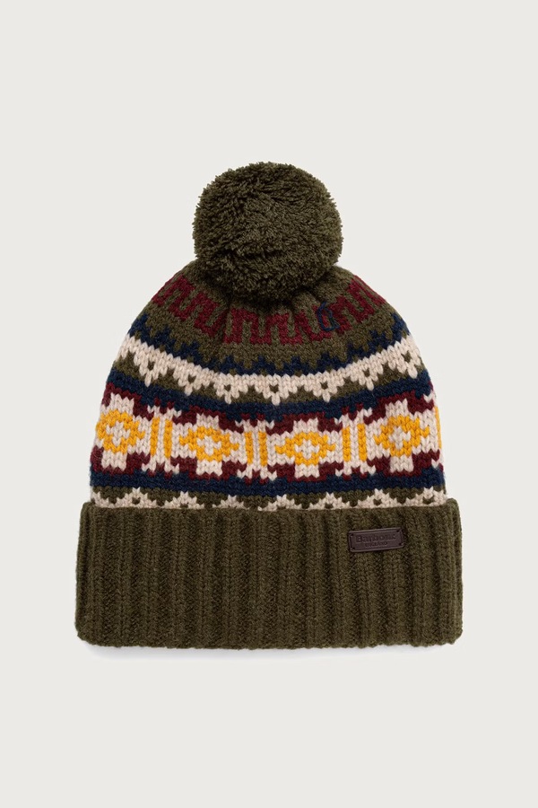 Чоловічий з додаванням вовни Barbour колір зелений фото 2