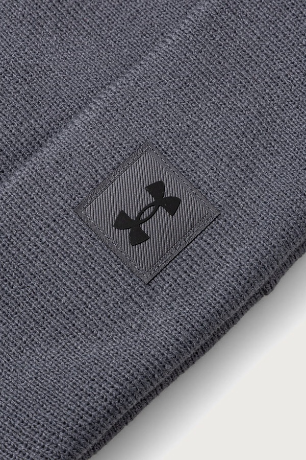 Шапка beanie чоловіча Under Armour колір сірий фото 2