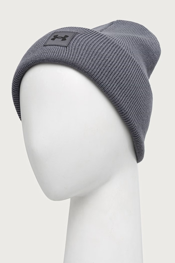Шапка beanie чоловіча Under Armour колір сірий фото 3