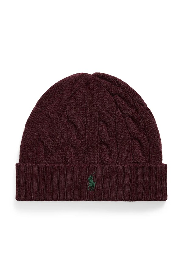 Шапка чоловіча вовняна Polo Ralph Lauren фото 2