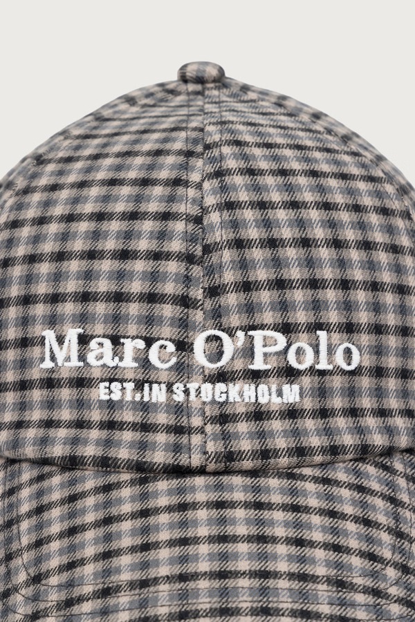 Кепка чоловіча бавовняна Marc O'Polo колір чорний
