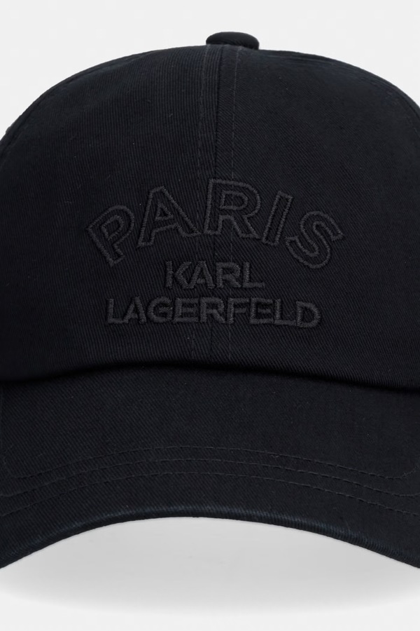 Кепка мужская хлопковая Karl Lagerfeld цвет черный