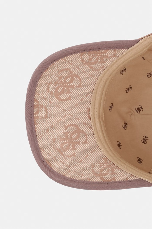 Бейсболка чоловіча Guess BOSTON колір бежевий фото 4