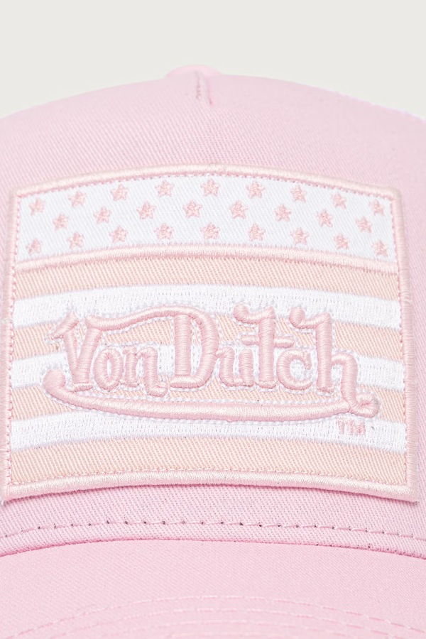 Кепка-тракер Von Dutch колір рожевий фото 2