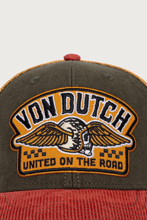Кепка Von Dutch колір барвистий фото 2