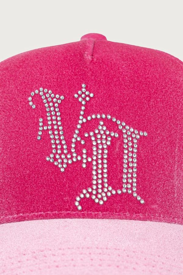 Кепка Von Dutch колір рожевий фото 2