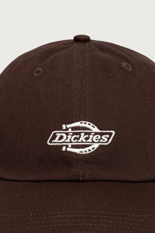 Кепка бавовняна Dickies колір коричневий