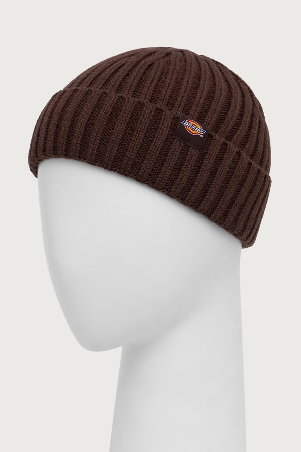 Шапка Dickies колір коричневий фото 2