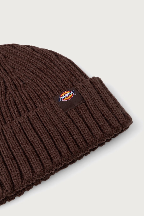 Шапка Dickies колір коричневий фото 3